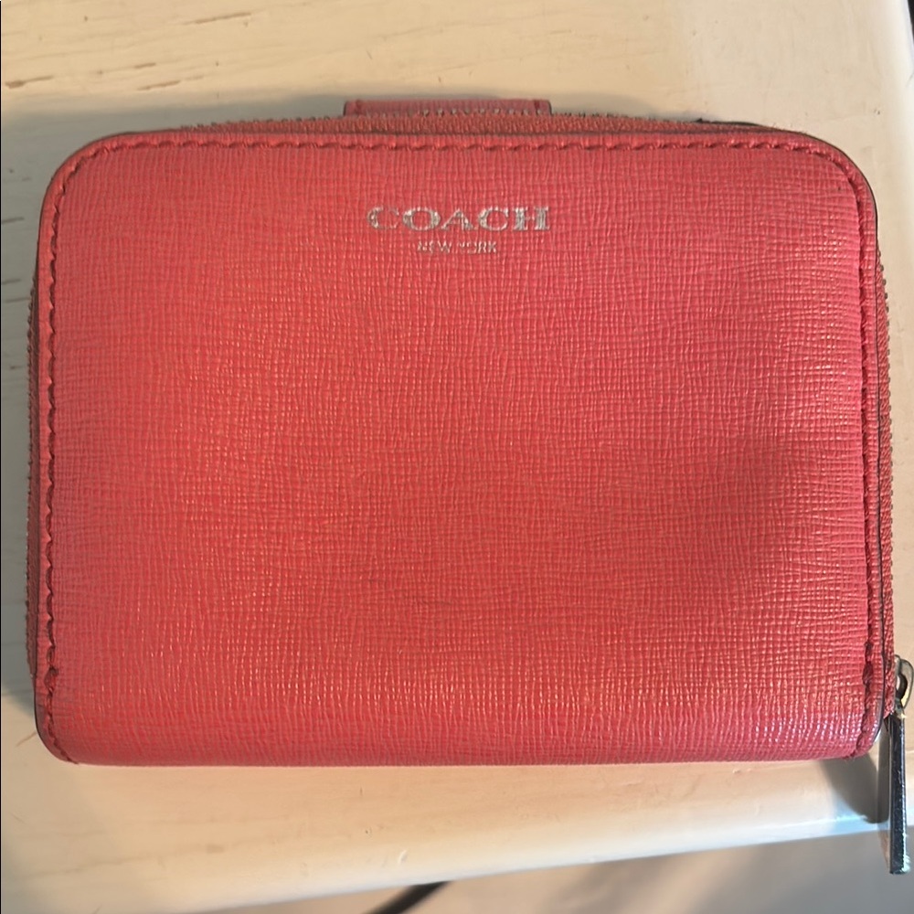 Coach Red Wallet